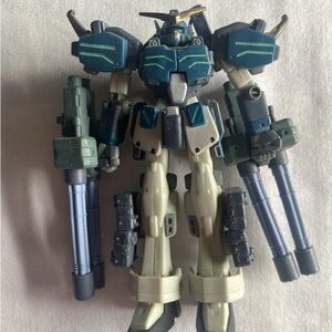 Robot Action Figure - Blue and Gray Rare Gundam Figure